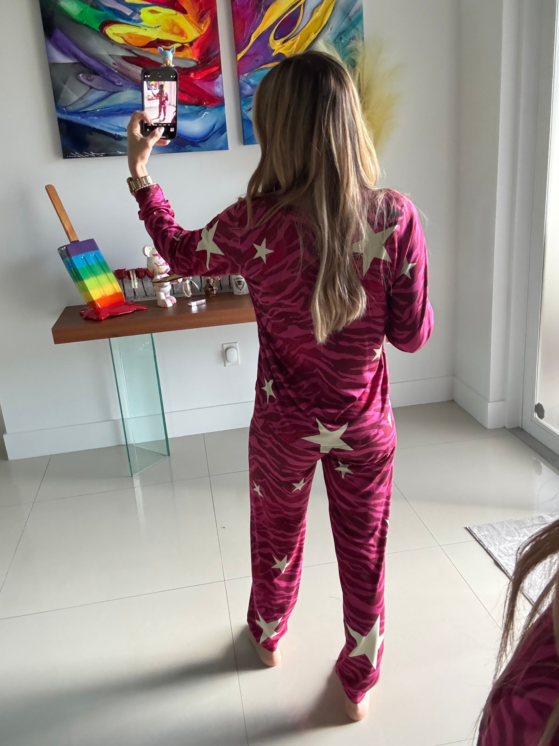 Pijama VSW Zebra Pink