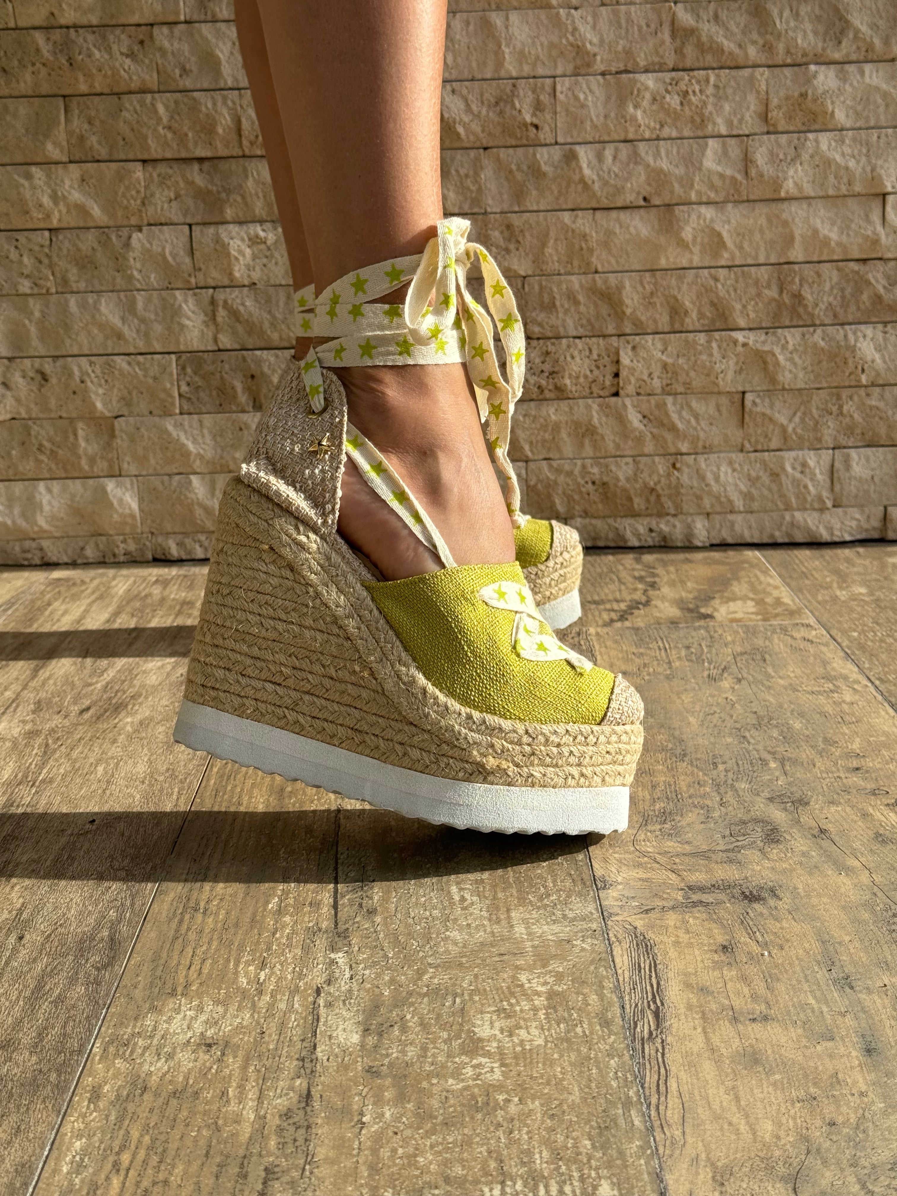 Espadrillas Vanessa Lime