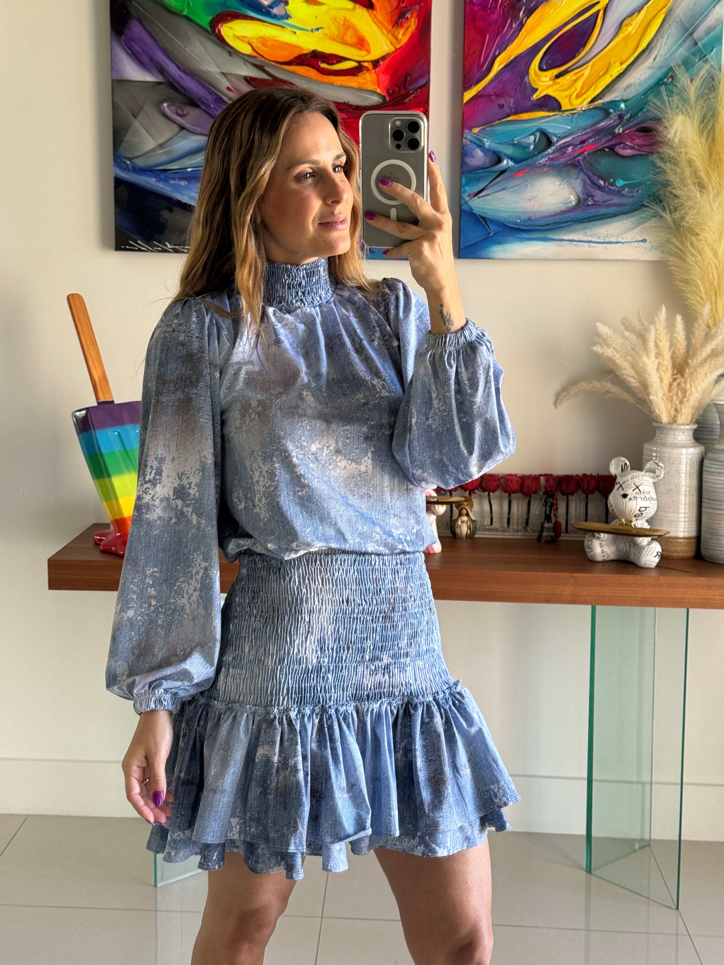 Dress VSW Denim Meta