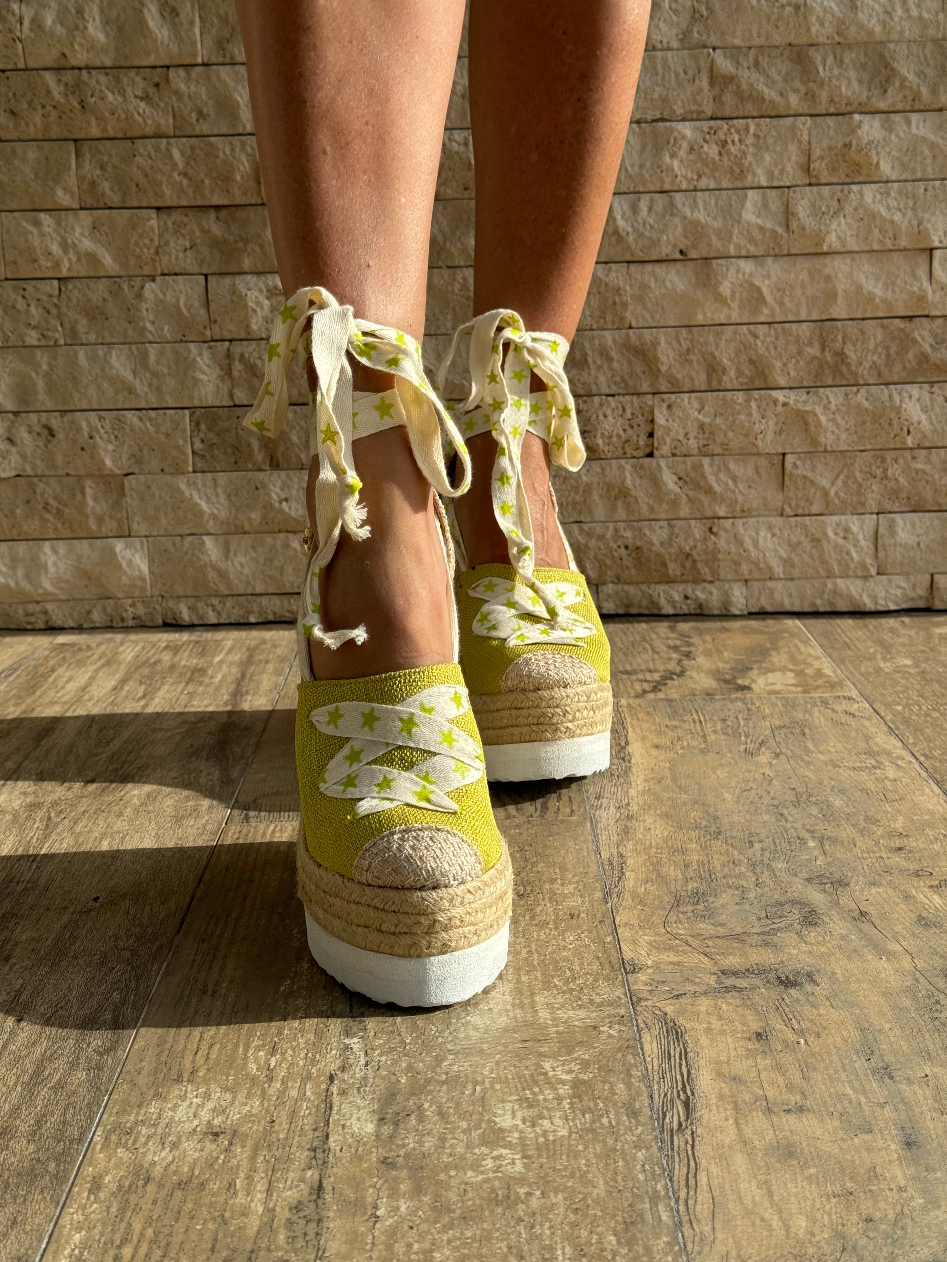 Espadrillas Vanessa Lime