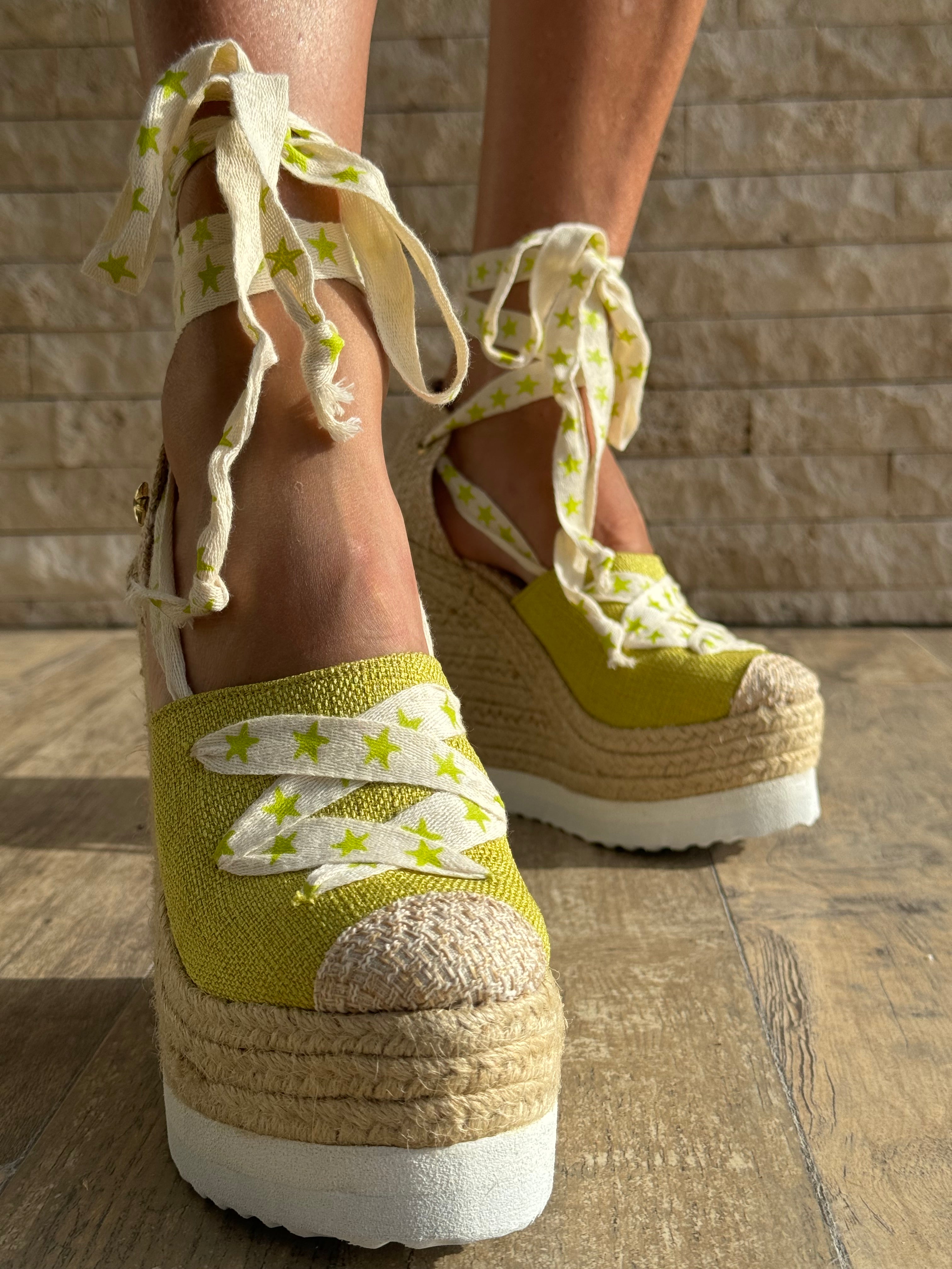 Espadrillas Vanessa Lime