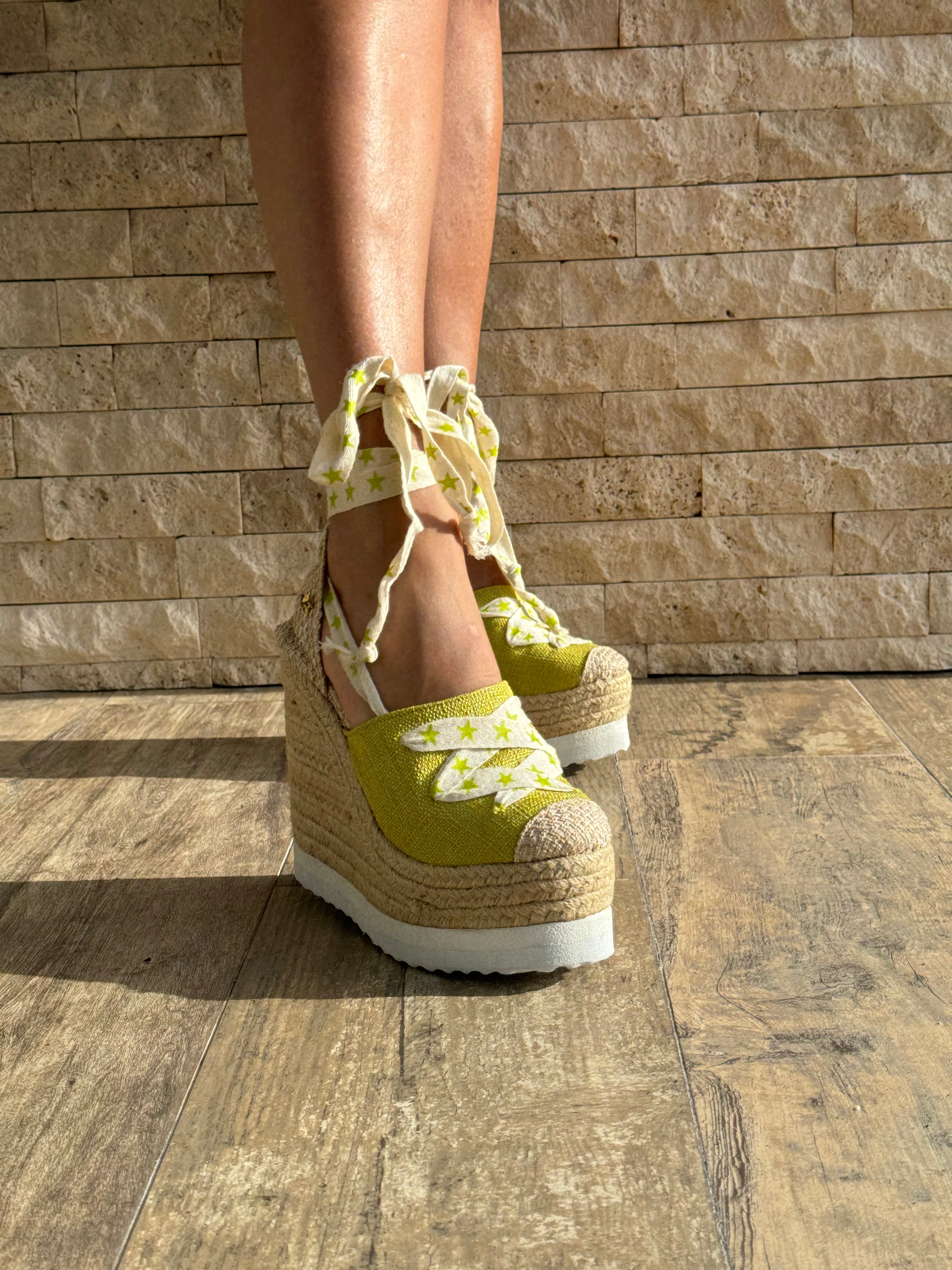 Espadrillas Vanessa Lime