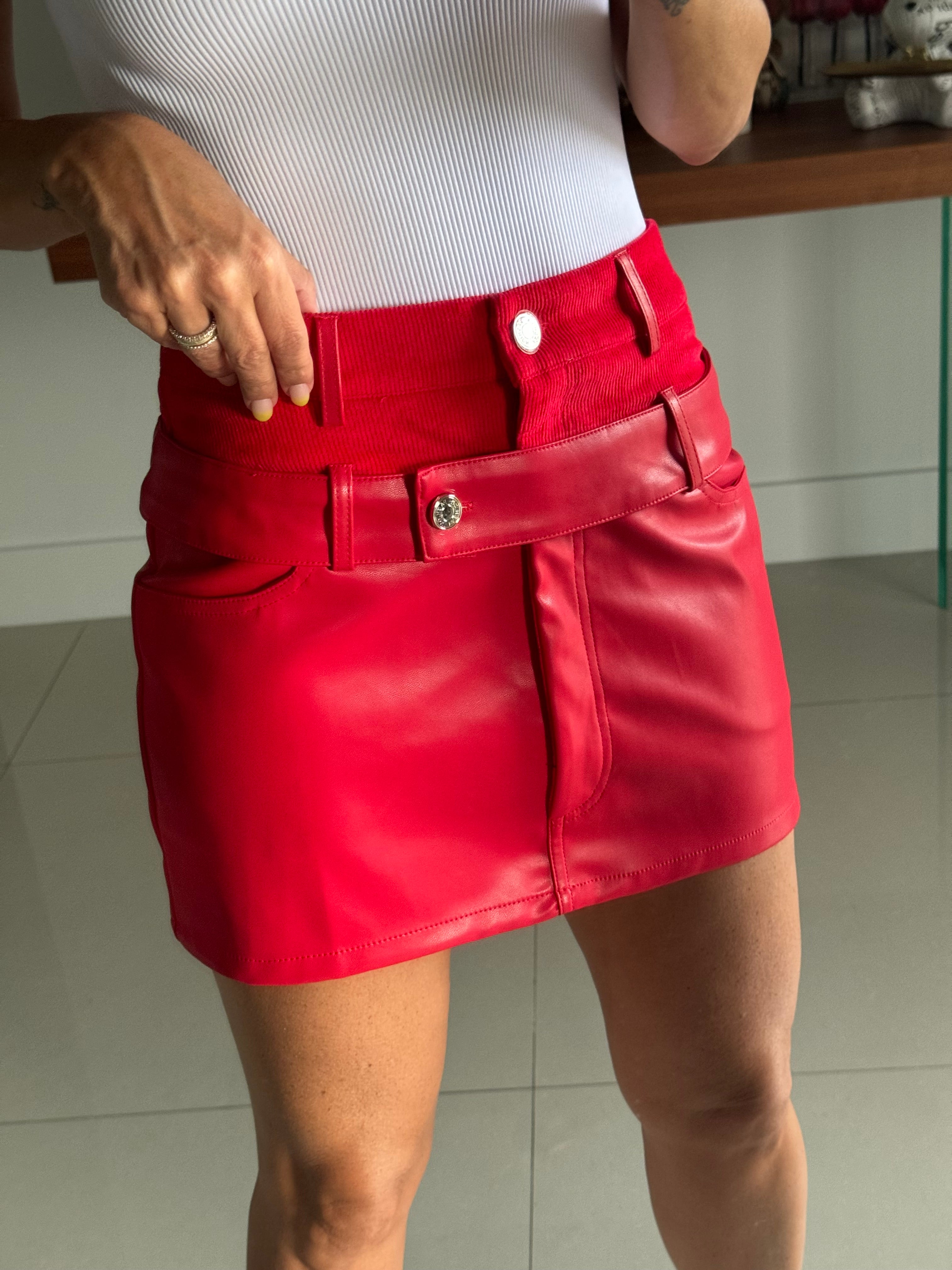 Skirt Cuero Dúo