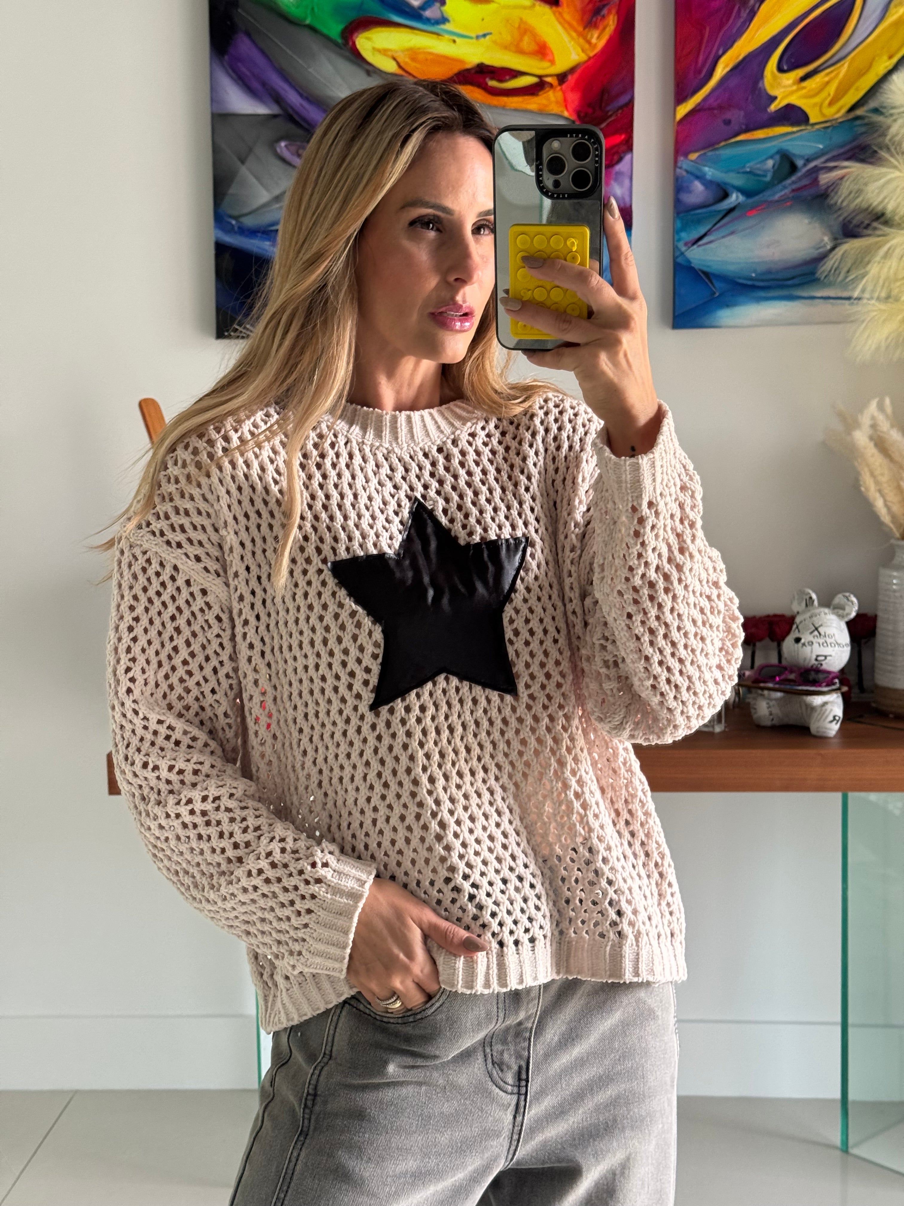 Sweater Stars Moca