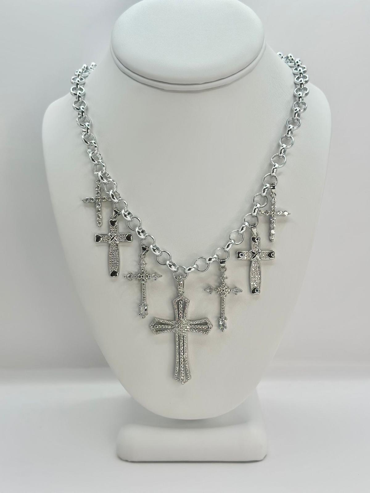 Collar Edy Cruz Plata