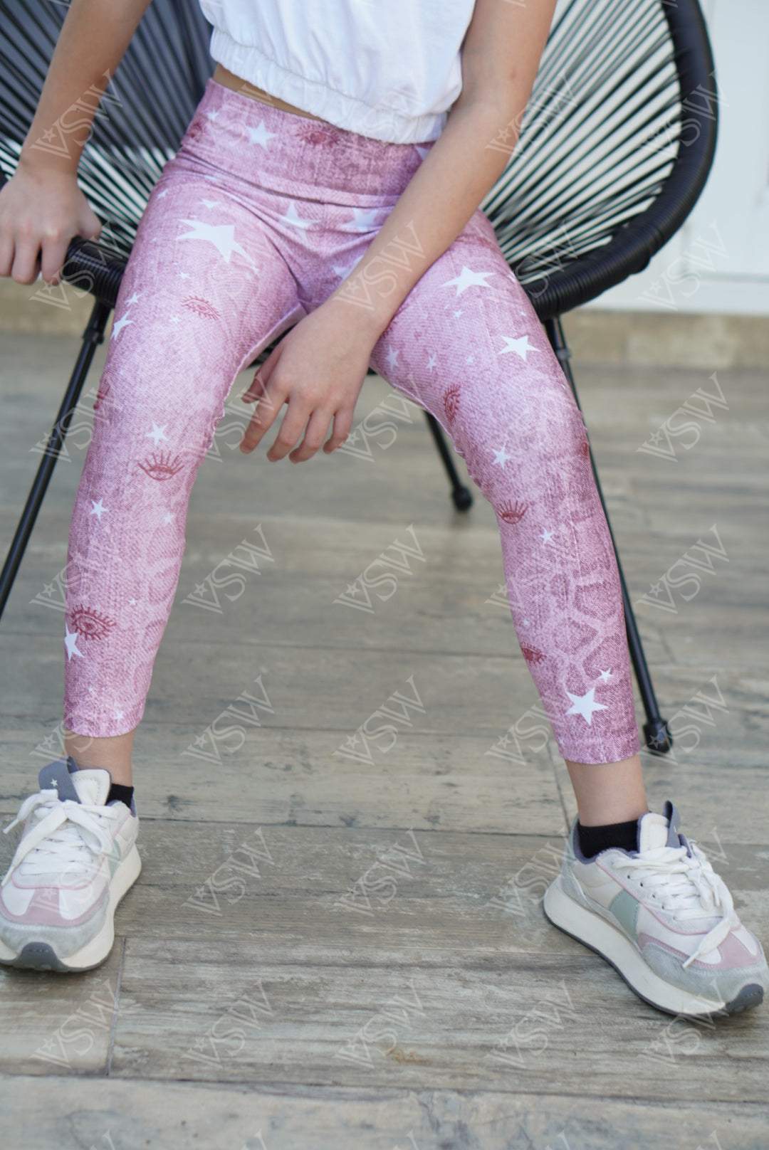 Legging Girls Pink - Leggings from [store] by VSW - girls