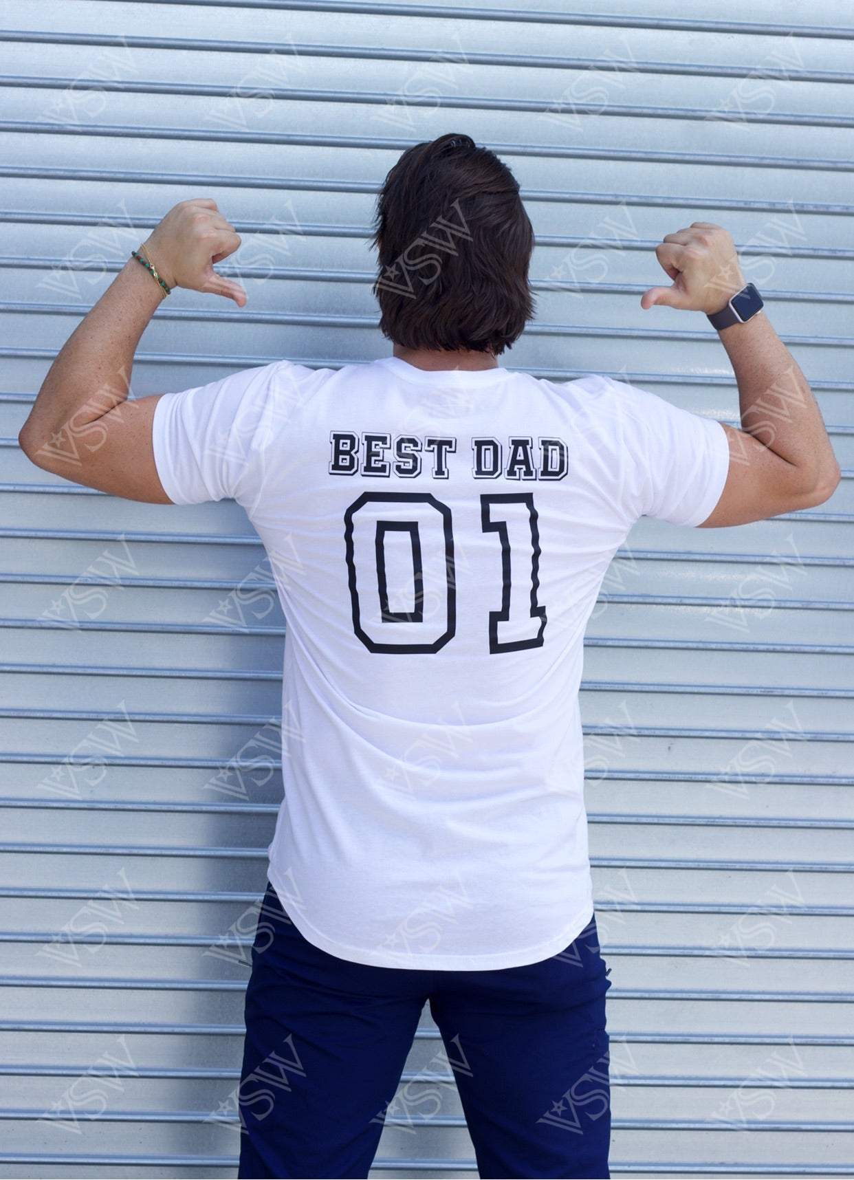 T-shirt Best Dad - T-Shirts from [store] by VSW - men t-shirt